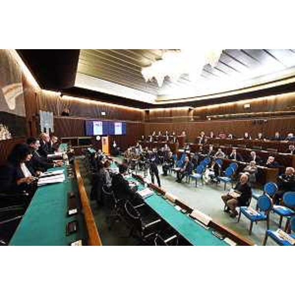 Un'altra immagine dell'aula di piazza Oberdan - Un'altra immagine dell'aula di piazza Oberdan