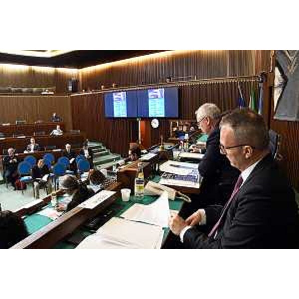 Il vicepresidente e il presidente del Cr Fvg, Francesco Russo e Mauro Bordin - Il vicepresidente e il presidente del Cr Fvg, Francesco Russo e Mauro Bordin