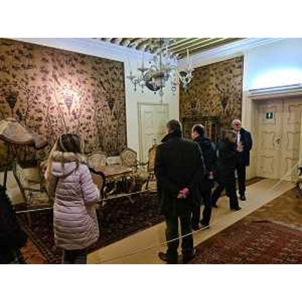 Una sala di Villa Coronini Cronberg - Una sala di Villa Coronini Cronberg