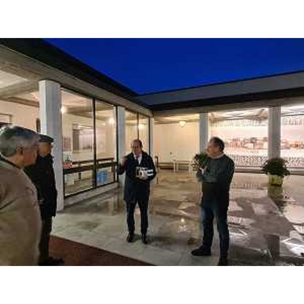 Il vicepresidente con delega alla Cultura Mario Anzil in visita al Kulturni Dom di Gorizia - Il vicepresidente con delega alla Cultura Mario Anzil in visita al Kulturni Dom di Gorizia