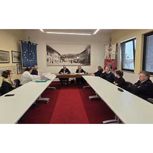 Primo a destra, Diego Bernardis (Fedriga presidente) alla conferenza stampa di Medea - Primo a destra, Diego Bernardis (Fedriga presidente) alla conferenza stampa di Medea