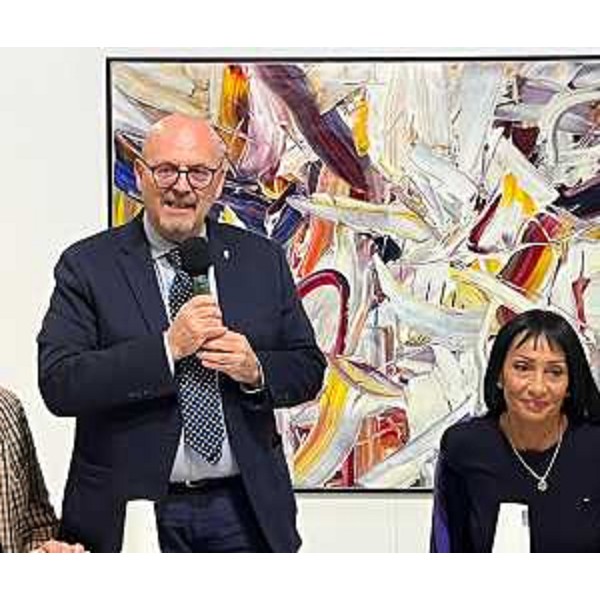 L'assessore regionale al Patrimonio del Friuli Venezia Giulia, Sebastiano Callari con il sindaco di Monfalcone, Anna Maria Cisint. - L'assessore regionale al Patrimonio del Friuli Venezia Giulia, Sebastiano Callari con il sindaco di Monfalcone, Anna Maria Cisint.