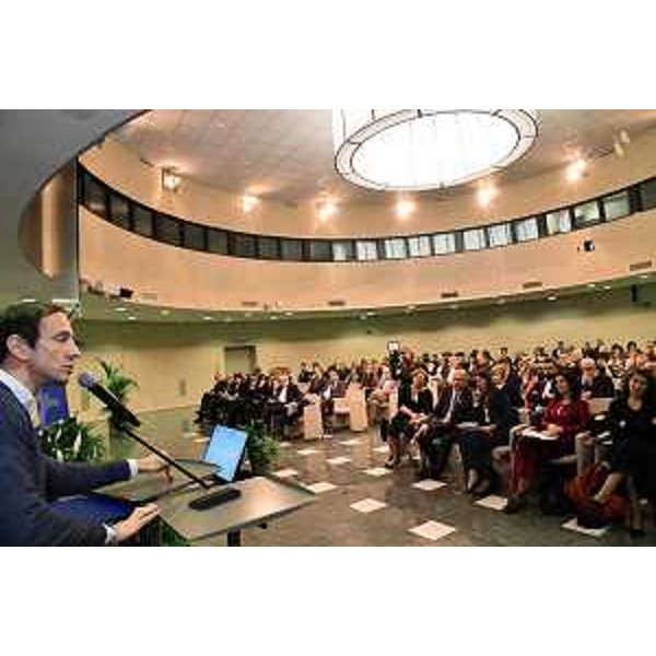 Il governatore Fedriga interviene all'assemblea annuale di Confcooperative Fvg - Il governatore Fedriga interviene all'assemblea annuale di Confcooperative Fvg