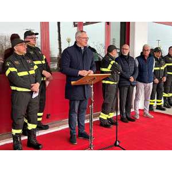 L'intervento del presidente Bordin nel corso della cerimonia di Udine - L'intervento del presidente Bordin nel corso della cerimonia di Udine