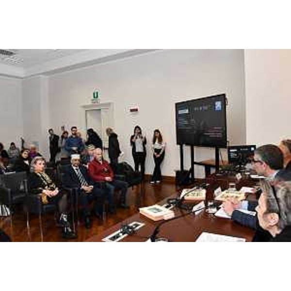 Un momento della conferenza stampa ospitata dalla Regione. - Un momento della conferenza stampa ospitata dalla Regione.