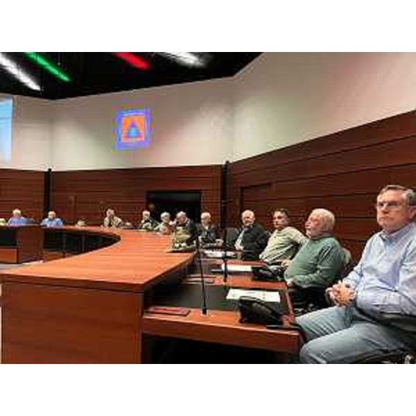 L'incontro oggi a Palmanova. - L'incontro oggi a Palmanova.