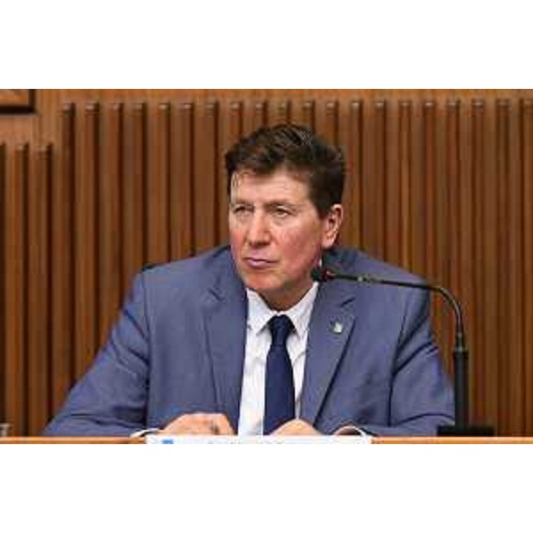 Il presidente della IV Commissione Alberto Budai (Lega) - Il presidente della IV Commissione Alberto Budai (Lega)