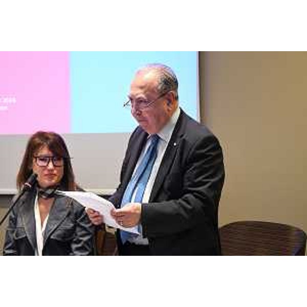 L'intervento del presidente ddell'Osservatorio regionale Antimafia, Enrico Sbriglia - L'intervento del presidente ddell'Osservatorio regionale Antimafia, Enrico Sbriglia