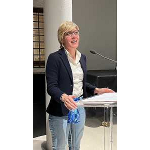 L'assessore regionale Barbara Zilli nel corso del suo intervento - L'assessore regionale Barbara Zilli nel corso del suo intervento