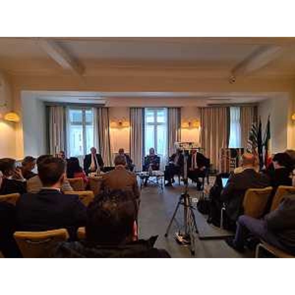 Un momento del convegno Fit Cisl a Trieste sull'intermodalità - Un momento del convegno Fit Cisl a Trieste sull'intermodalità