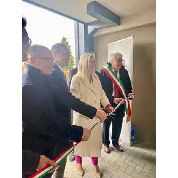 L'assessore regionale Cristina Amirante all'inagurazione degli alloggi Ater in via Mantova a Udine - L'assessore regionale Cristina Amirante all'inagurazione degli alloggi Ater in via Mantova a Udine