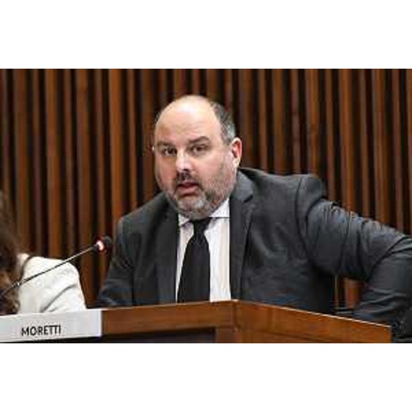 Diego Moretti, capogruppo del Pd - Diego Moretti, capogruppo del Pd