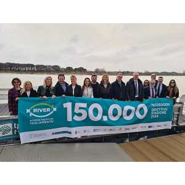 L'assessore Amirante all'inaugurazione della stagione 2024 del Passo barca Lignano-Bibione - L'assessore Amirante all'inaugurazione della stagione 2024 del Passo barca Lignano-Bibione