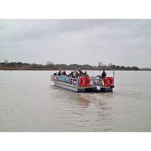 L'imbarcazione in movimento verso Bibione - L'imbarcazione in movimento verso Bibione