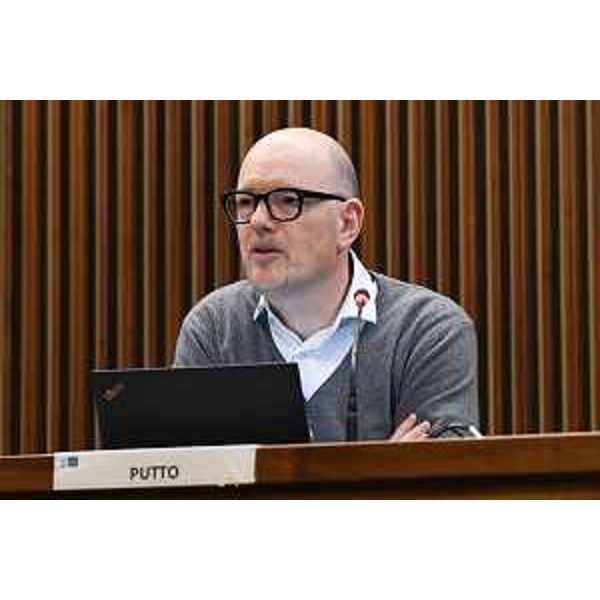 Marco Putto (Patto per l'autonomia-Civica Fvg), primo firmatario della richiesta di audizione - Marco Putto (Patto per l'autonomia-Civica Fvg), primo firmatario della richiesta di audizione