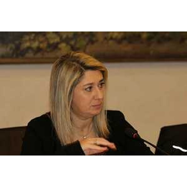 L'assessore regionale alle Infrastrutture e territorio Cristina Amirante - L'assessore regionale alle Infrastrutture e territorio Cristina Amirante