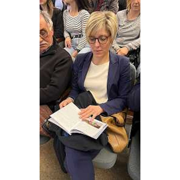 L'assessore regionale Barbara Zilli al Teatro mons. Lavaroni di Artegna - L'assessore regionale Barbara Zilli al Teatro mons. Lavaroni di Artegna