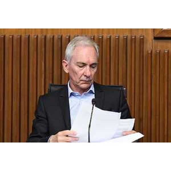 Il presidente della VI Commissione, Roberto Novelli (FI) - Il presidente della VI Commissione, Roberto Novelli (FI)