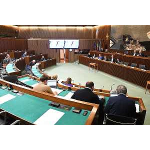 I lavori in aula durante la VI Commissione - I lavori in aula durante la VI Commissione