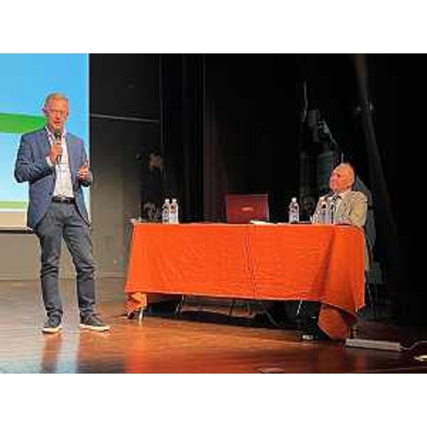 L'intervento dell'assessore regionale alle Risorse agroalimentari, Stefano Zannier. - L'intervento dell'assessore regionale alle Risorse agroalimentari, Stefano Zannier.