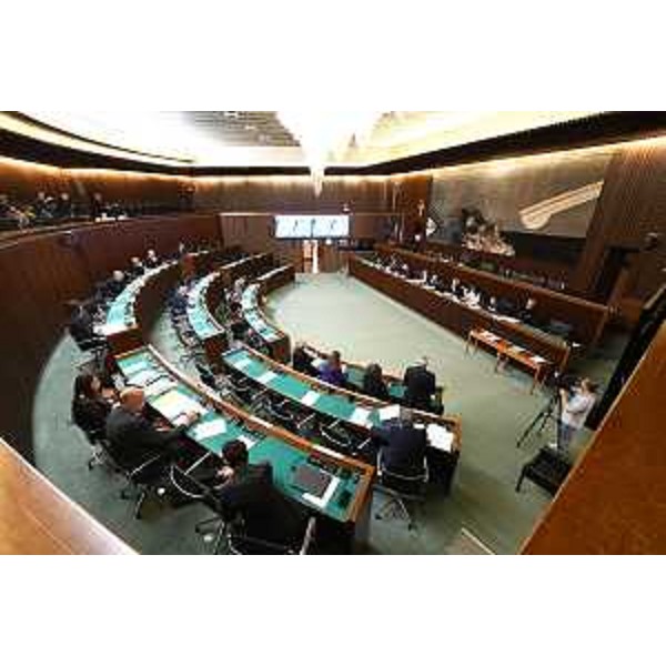 La Terza Commissione durante i lavori - La Terza Commissione durante i lavori