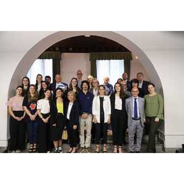 L'assessore regionale alle Autonomie locali Pierpaolo Roberti, intervenuto a Udine, a Palazzo Florio, negli spazi dell'Università di Udine, alla presentazione della 15° edizione del corso di perfezionamento "Valori identitari e imprenditorialità" che vede protagonisti 12 giovani cittadini argentini e brasiliani di origine friulana. - L'assessore regionale alle Autonomie locali Pierpaolo Roberti, intervenuto a Udine, a Palazzo Florio, negli spazi dell'Università di Udine, alla presentazione della 15° edizione del corso di perfezionamento "Valori identitari e imprenditorialità" che vede protagonisti 12 giovani cittadini argentini e brasiliani di origine friulana.