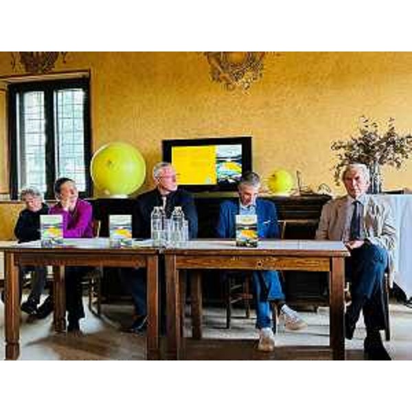 Chiara Dazzan, il presidente Mauro Bordin, l'assesssore regionale Pierpaolo Roberti, Giacomo Crosa - Chiara Dazzan, il presidente Mauro Bordin, l'assesssore regionale Pierpaolo Roberti, Giacomo Crosa