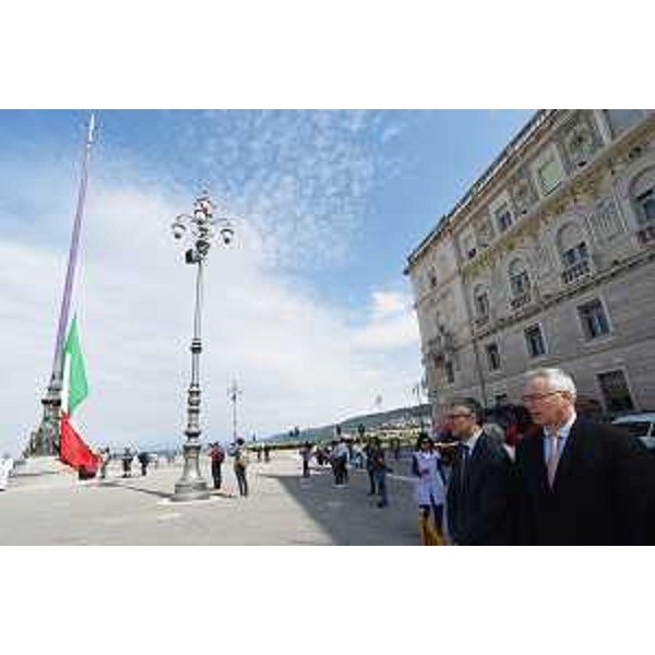 La celebrazione della Giornata della Liberazione della Città di Trieste dall'occupazione jugoslava. - La celebrazione della Giornata della Liberazione della Città di Trieste dall'occupazione jugoslava.