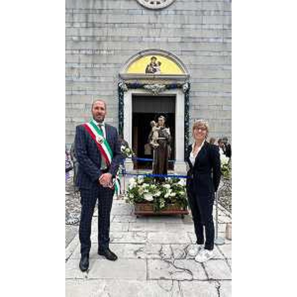 L'assessore Zilli e il sindaco Revelant - L'assessore Zilli e il sindaco Revelant