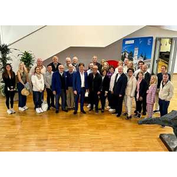 Foto di gruppo con i rappresentanti del Niaf a Udine - Foto di gruppo con i rappresentanti del Niaf a Udine