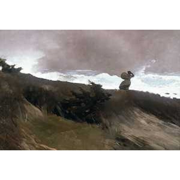 Tra le opere esposte anche questo quadro dell'artista americano Winslow Homer. - Tra le opere esposte anche questo quadro dell'artista americano Winslow Homer.