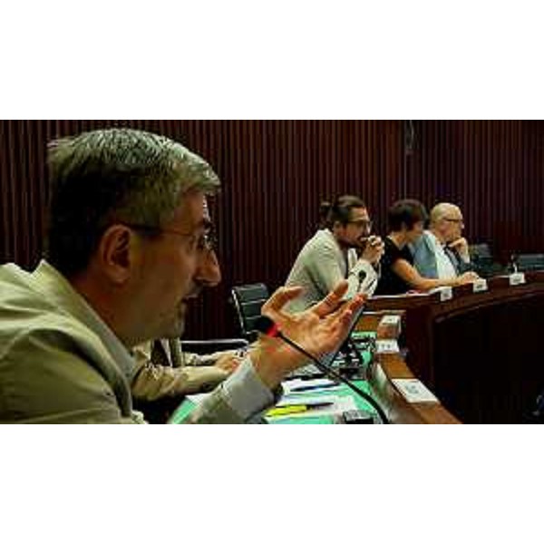 Andrea Carli (Pd) e, in secondo piano, Enrico Bullian (Patto per l'Autonomia-Civica Fvg) - Andrea Carli (Pd) e, in secondo piano, Enrico Bullian (Patto per l'Autonomia-Civica Fvg)