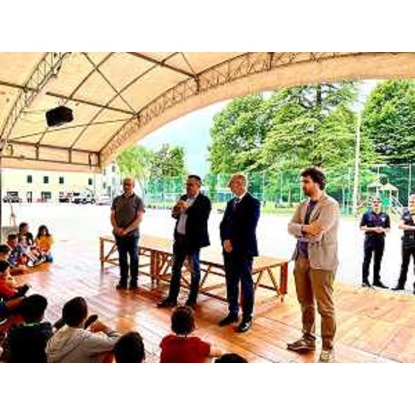 Gli interventi con l'assessore regionale alla Protezione Civile, Riccardo Riccardi. - Gli interventi con l'assessore regionale alla Protezione Civile, Riccardo Riccardi.