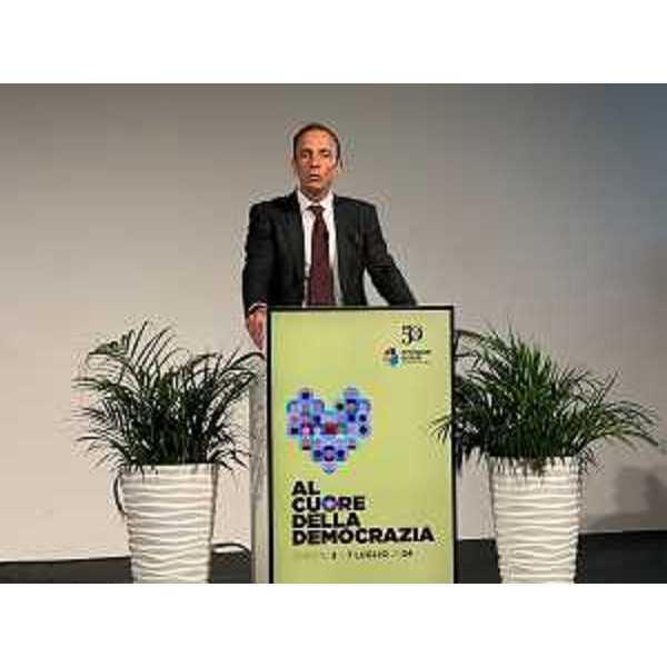 L'intervento del governatore del Friuli Venezia Giulia Massimiliano Fedriga nel corso dell'incontro di apertura della 50. edizione della settimana sociale dei Cattolici - L'intervento del governatore del Friuli Venezia Giulia Massimiliano Fedriga nel corso dell'incontro di apertura della 50. edizione della settimana sociale dei Cattolici 