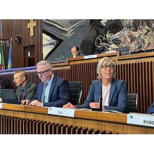 Un momento della seduta della I Commissione in Consiglio regionale, - Un momento della seduta della I Commissione in Consiglio regionale,