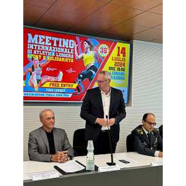 Un altro momento dell'intervento del presidente Bordin - Un altro momento dell'intervento del presidente Bordin