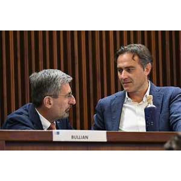 Andrea Carli (Pd) e Massimo Moretuzzo (Patto per l'Autonomia-Civica Fvg) - Andrea Carli (Pd) e Massimo Moretuzzo (Patto per l'Autonomia-Civica Fvg)