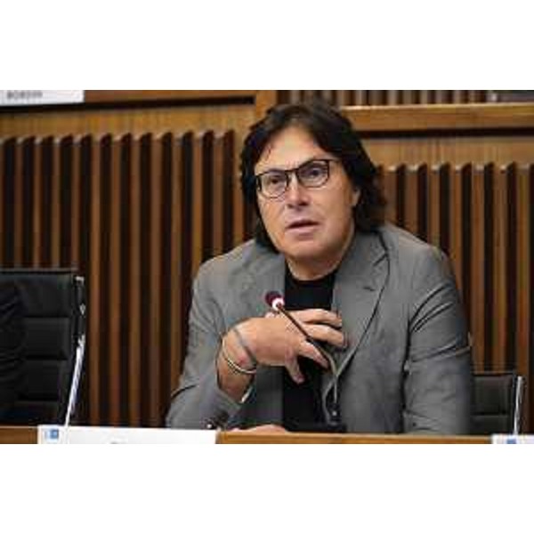 L'assessore regionale Sergio Emidio Bini - Seconda Commissione Permanente