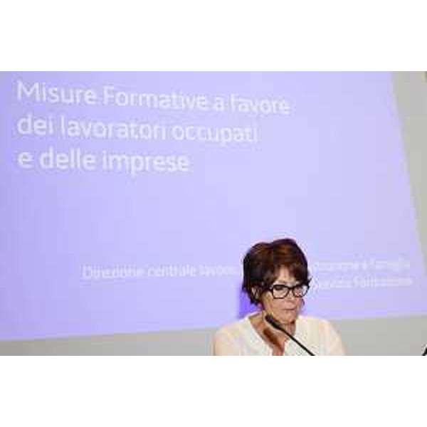 L'assessore Rosolen alla presentazione dei nuovi programmi formativi per le imprese - L'assessore Rosolen alla presentazione dei nuovi programmi formativi per le imprese