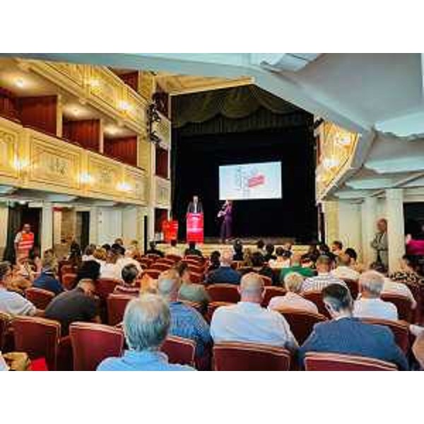 L'intervento del presidente del Cr Fvg, Mauro Bordin, all'assemblea della Lega Cooperative Fvg - L'intervento del presidente del Cr Fvg, Mauro Bordin, all'assemblea della Lega Cooperative Fvg