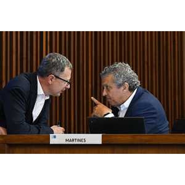 Francesco Martines(Pd) e l'assessore Fvg alle Risorse agroalimentari, Stefano Zannier - Francesco Martines(Pd) e l'assessore Fvg alle Risorse agroalimentari, Stefano Zannier 