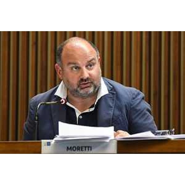 Diego Moretti, capogruppo del Pd - Diego Moretti, capogruppo del Pd