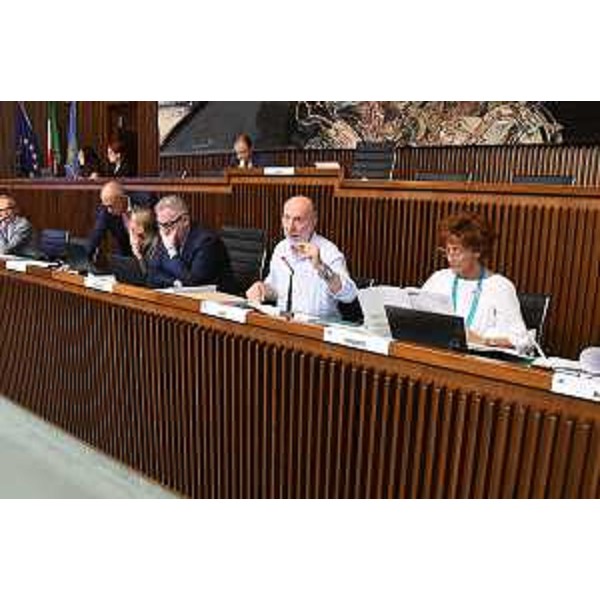 L'assessore Fvg alla Salute, Riccardo Riccardi, illustra l'articolo 8 dell'Assestamento in I Commissione - L'assessore Fvg alla Salute, Riccardo Riccardi, illustra l'articolo 8 dell'Assestamento in I Commissione