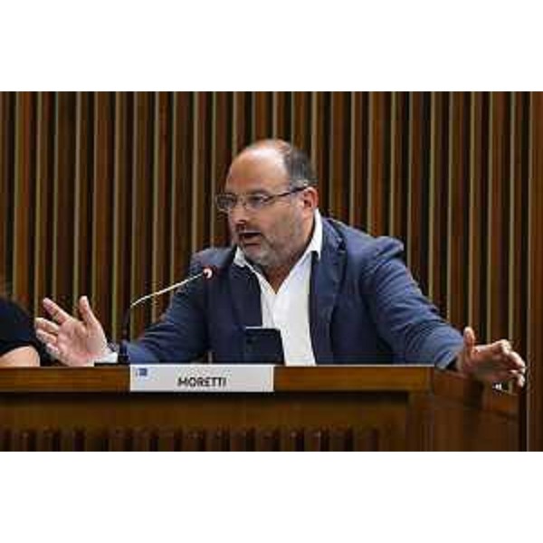 Diego Moretti, capogruppo del Pd - Diego Moretti, capogruppo del Pd