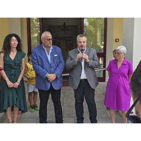 Diego Bernardis (Fp) con il sindaco di Gorizia Rodolfo Ziberna e le assessore comunali Sarah Filisetti e Silvana Romana - Diego Bernardis (Fp) con il sindaco di Gorizia Rodolfo Ziberna e le assessore comunali Sarah Filisetti e Silvana Romana