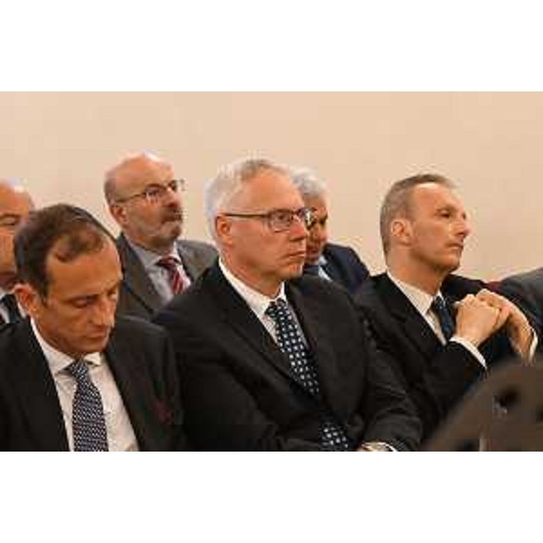 Da destra, il governatore Massimiliano Fedriga, il presidente Mauro Bordin e il vicepresidente del Cr Fvg, Francesco Russo. - Da destra, il governatore Massimiliano Fedriga, il presidente Mauro Bordin e il vicepresidente del Cr Fvg, Francesco Russo.