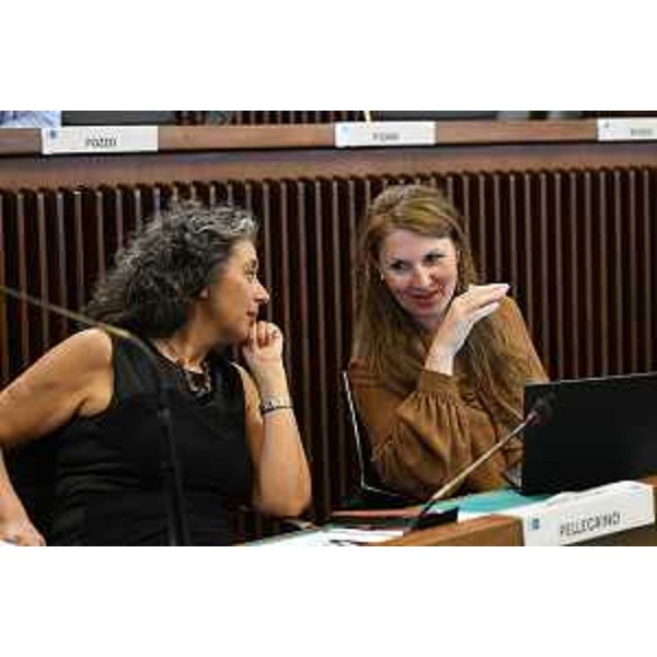 Da sinistra Serena Pellegrino (Avs) e Rosaria Capozzi (M5S) - Da sinistra Serena Pellegrino (Avs) e Rosaria Capozzi (M5S)