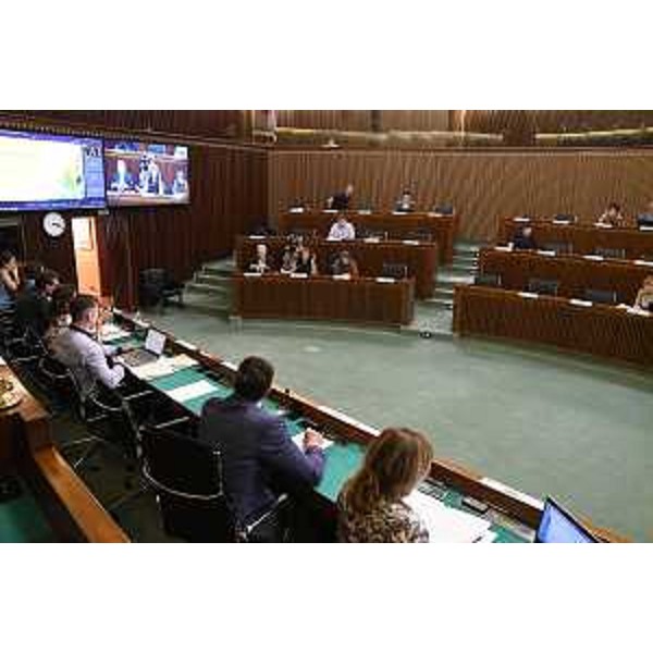 Un momento dei lavori della IV Commissione - Un momento dei lavori della IV Commissione