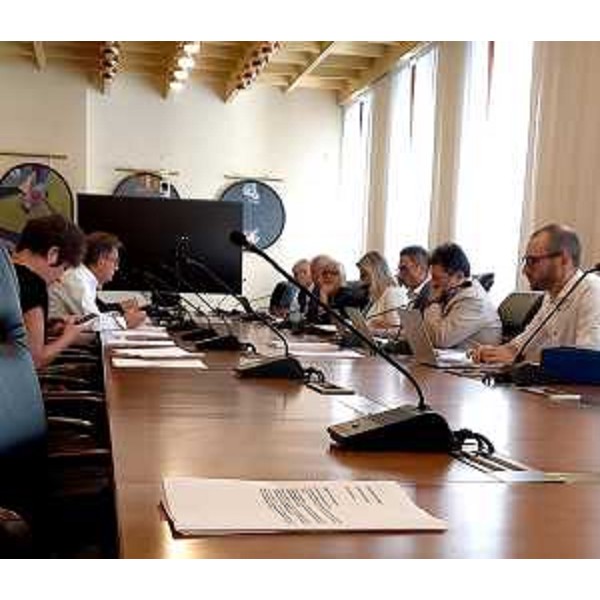 Un altro momento della seduta della Giunta per le nomine - Un altro momento della seduta della Giunta per le nomine