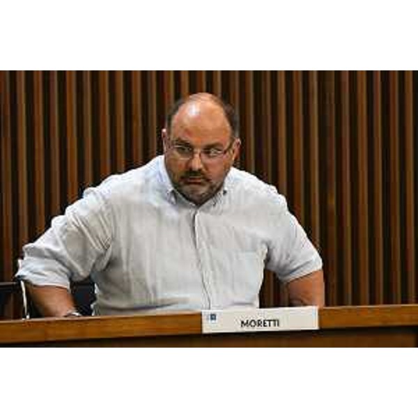 Diego Moretti, capogruppo del Pd - Diego Moretti, capogruppo del Pd